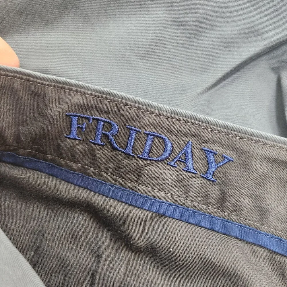 Bonobos Grey Friday Pants Straight Leg Trousers Career Men's 35x34